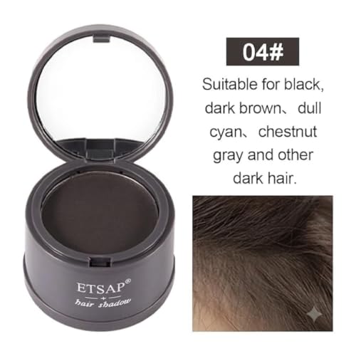 Image of Hairline Powder Instantly Conceals Hair Root Touch Up Hair Powder, Hair Toppers for Women & Men, Hair Fibers for Thinning Hair Non Sticky, Root Cover Up, Stain-Proof Long Lasting