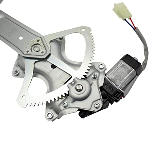 Image of TRQ Front Passenger Side Power Window Motor and Regulator Assembly Power Compatible with 2004-06 Scion xA Japan Built Models 1st VIN Digit J 06-12 Toyota RAV4 Japan Built Models 1st VIN Digit J