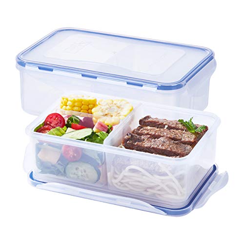 LEXINGWARE Meal Prep Container (38.8oz) - Portion Control - BPA Free - 100%