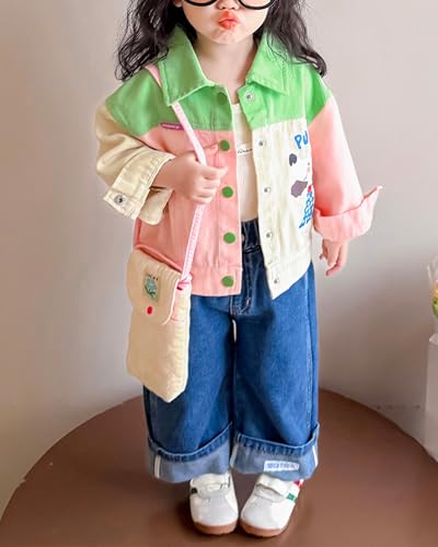 Image of Cromoncent Toddler Denim Jacket for Boys Girls