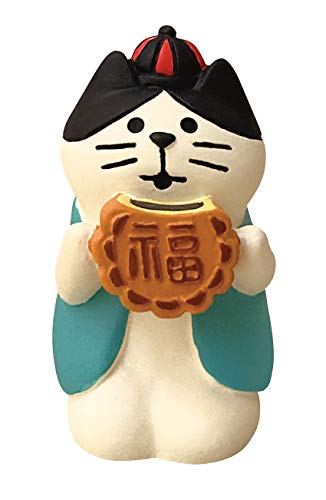 デコレコーポレーション コンコンブル concombre 月餅猫 25×28×h44mm ZTM-28011