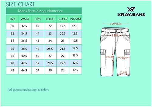 Raw X Mens Belted Cargo Shorts Relaxed Fit Casual Tactical Knee Length Cargo Shorts For Men, Twill Tape - Charcoal Camo, Size 34 #TOP5