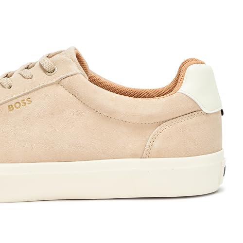 Image of BOSS Men's Aiden Suede Low Top Sneaker