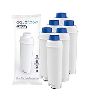 Aquafloow Waterfilter Vervanging voor DeLonghi DLSC002, SER3017 & 5513292811 Koffiezetapparaten – Inclusief Versies Van…