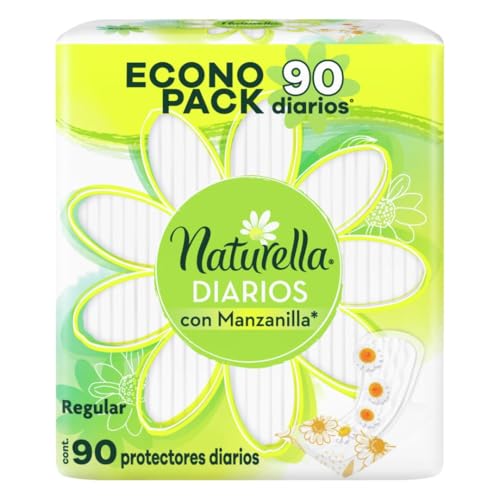 La Mejor Selección de Protectores que Puedes Comprar On-line. 41 Naturella Protectores Diarios con Manzanilla 90 pzs