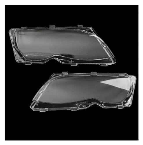 Couvercles lentilles phares voiture pour BMW E46 remplacer feux avants auto jaunis berline