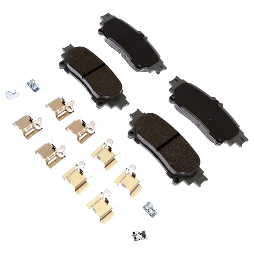 Plaquettes de frein céramique ACDelco Silver arrière pour un freinage silencieux sans vibration