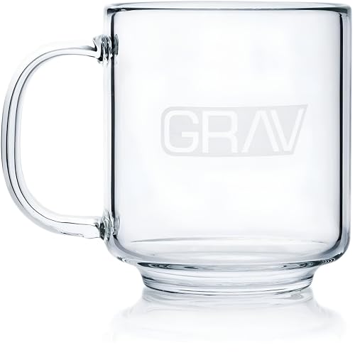 Taza de vidrio para café GRAV miniatura 1