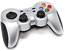 Logitech F710 Wireless Gamepad, 2.4 GHz Wireless con Nano-Ricevitore USB, Controller Dual Vibration Feedback, 4 Switch D-Pad, PC, Grigio/Nero