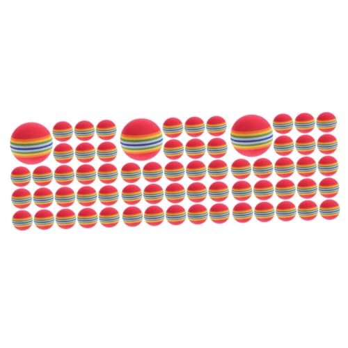 Balle de golf EVA colorée POPETPOP pour entraînement intérieur