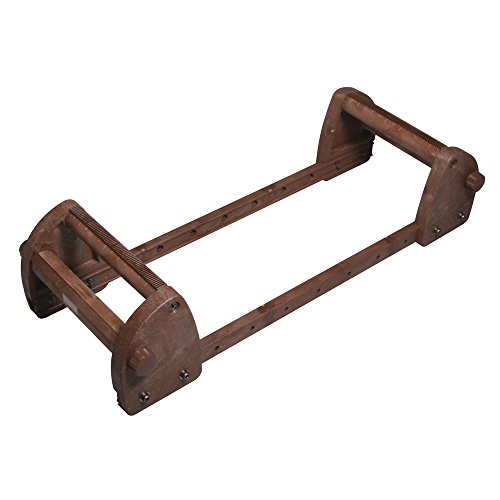 Rayher 7200000 Spezial-Webrahmen für Delica-Rocailles, verstellbar, 12x32 cm, Webbreite 9,5 cm