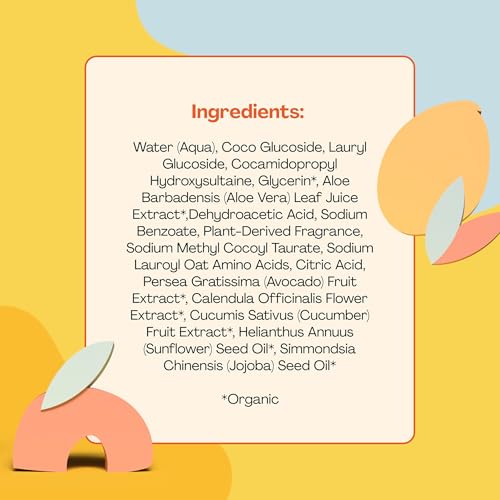 Image of Hello Bello Baby Shampoo & Body Wash, Honeysuckle Bloom Scented, 10oz Bottle (Pack of 2)