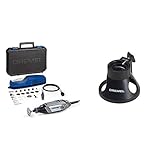 dremel 565 kit Combinada con un ingenioso diseño de ventilador y conductos laterales, la construcción de motor de cojinete de bolas permite disfrutar de una herramienta que no se recalienta y de un bajo nivel de ruido y vibraciones, incluso en condiciones de alta carga