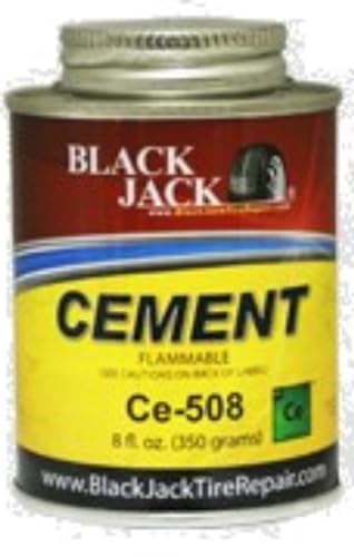 Black Jack Tire Repair - Flammable Cement 8 Oz Can (CE-508)