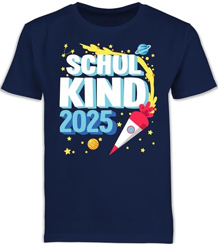 Kinder T-Shirt Jungen Schulanfang - Einschulung Junge - Schulkind 2025 -...