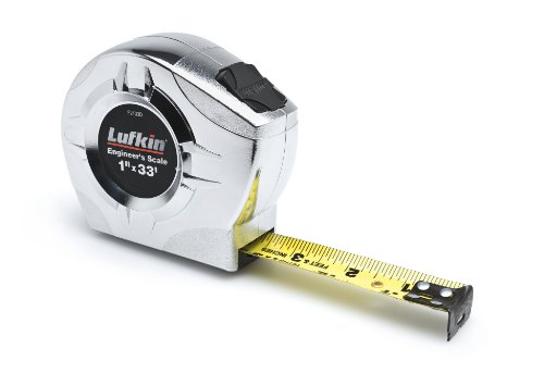 Ruban chrome engineers tape 1"x33' de haute precision et finition
