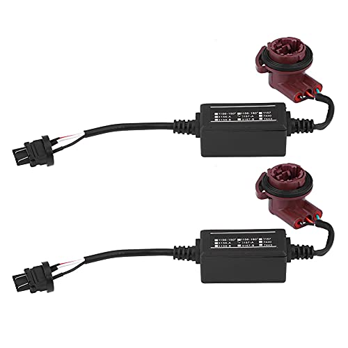 2 piezas resistencias LED para auto con plug and play miniatura 1