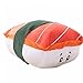 Ruluti Saumon Sushi Jouet Peluche Peluche Kawaii Nourriture Oreiller Cuisine Canapé Restaurant Guichet Vitrine Oreiller Décoratif Oreiller De Sushi