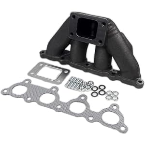Cast TURBO MANIFOLD replacement for CRX 88-00 D15/D16 D-15 D-16 D-SERIES