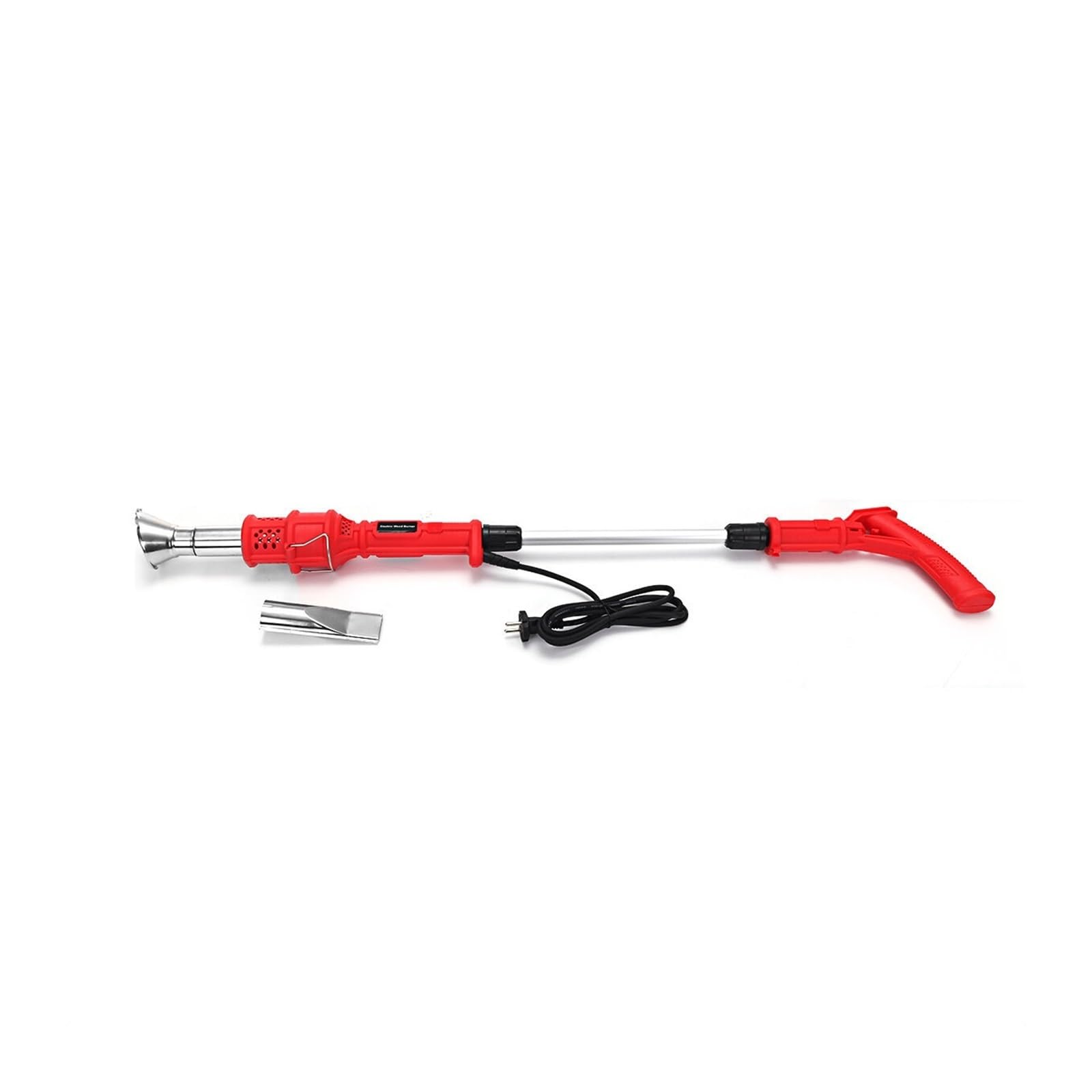 Diserbatore termico elettrico Bruciatore for erbacce da 2000 W Tosaerba elettrico Diserbante ad aria calda Fino a 650 ° C Strumenti for la rimozione 'erba Fiamma Erbaccia(Rot)