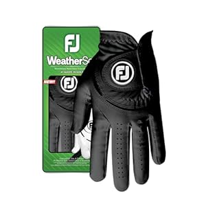FootJoy Weathersof Herren Golfhandschuh Schwarz XL