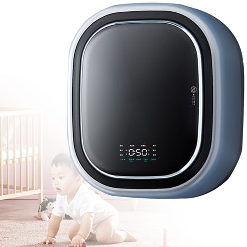 XRSMOU 1450W,Fully Automatic Wall Mounted Washing Machine,Mini Underwear Washer,Spin Dryer,Touch Panel,for Bathroom