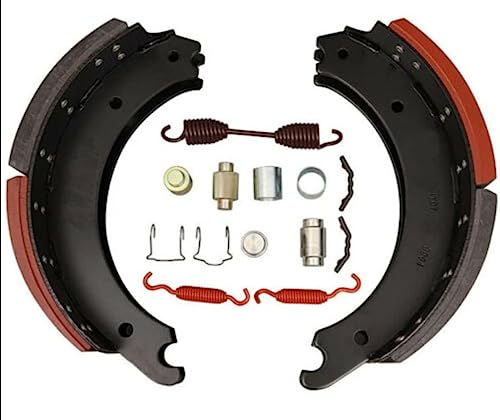 MVP Brake Shoe Kit 23k 16.5 x 7 Q+ Style Compatible with Meritor 4707 PKSR3014707QPB32, Including Lining Kit