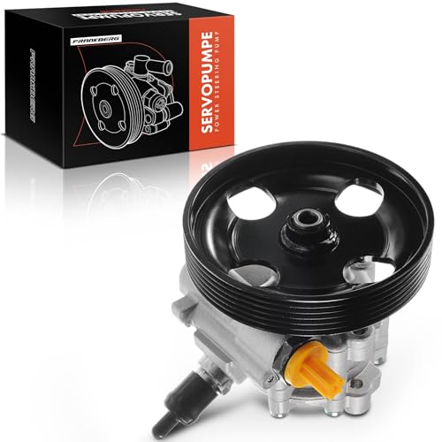 Frankberg Power Steering Pump Steering System Hydraulic Pump Compatible with Jumpy 1.6L 2007-2016 Scudo 270 1.6L 2007-2016 Exper VF3A VF3U VF3X VF3V 1.6L 2007-2016 Diesel Replace# 1400831680