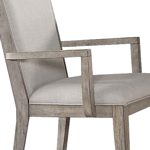 Sillón Tapizado Plegable Gris miniatura 4