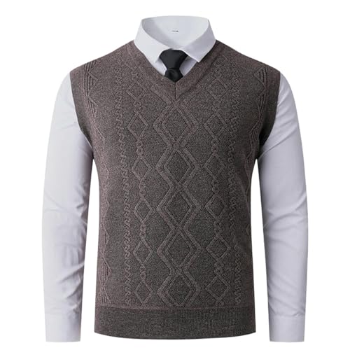 Gilet sans manches thermique homme col V pour contrer le froid automne hiver