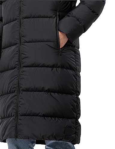 Jack Wolfskin Damen Frozen Palace Coat W Daunenparka, Schwarz, XL EU