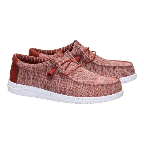 Image of HEYDUDE Men's Wally Stretch Sox Slip-On Loafer, Lightweight, Breathable, with Flex & Fold Outsole