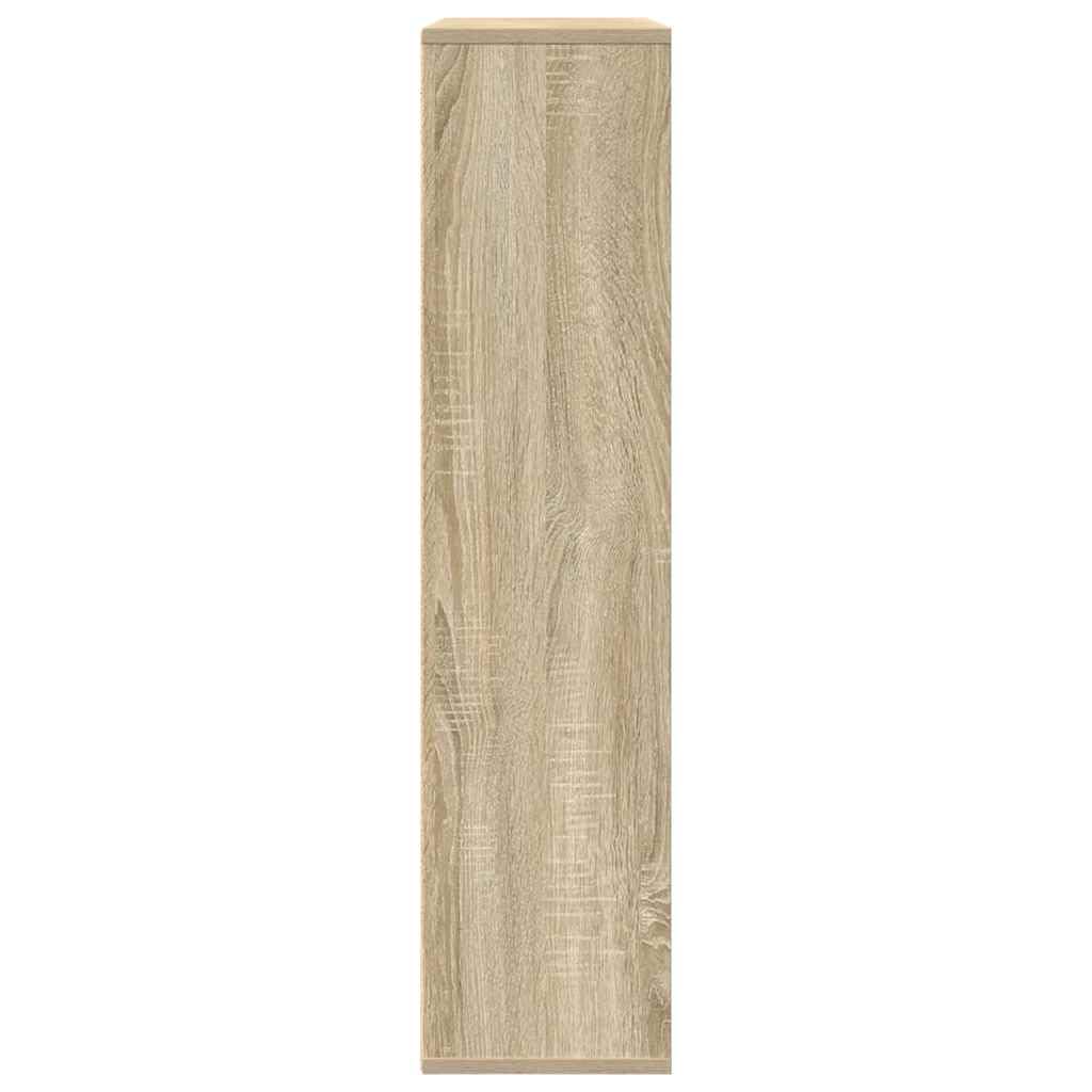 vidaXL Regał, dąb sonoma, 89x24x101,5 cm, materiał drewnopochodny
