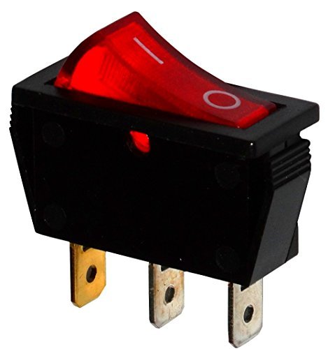 2pcs X ON-OFF 2 Position SPST 2 Pin Snap In Rocker Switch 16A/250V 20A