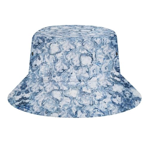 Anydia Ice Bucket Hat Unisex Fisherman Hats Summer Sun Cap Outdoor Travel Beach for Men and Women