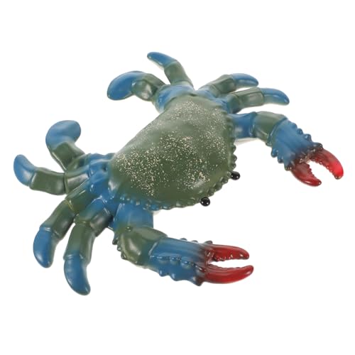 POPETPOP Juguete Educativo Cangrejo Simulado Realista Figura Marina Decorativa Interactiva para Blando y Relleno