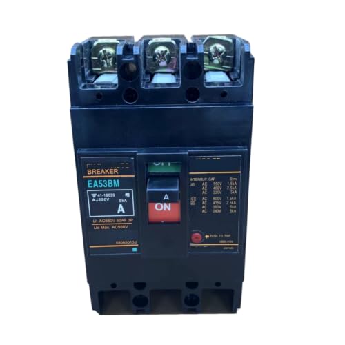 Disjoncteur EA53BM 3P 30A Interrupteur de fuite pour protection triphasée