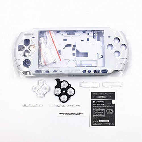 Coque de rechange complète avec boutons pour Sony PSP séries 3000/3001/3002/3003 3004