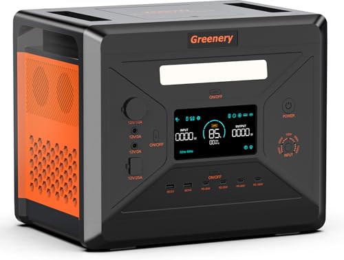 【最安値】Greenery 大容量ポータブル電源 2300W2500W2000W 419m-SKAvKL.jpg
