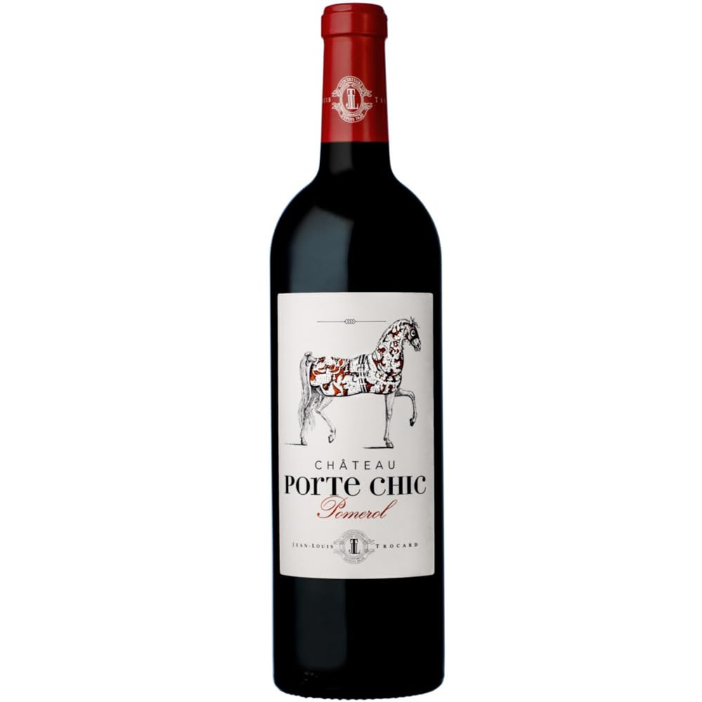 Château Porte Chic 2023 Rotwein trocken AOC Pomerol (0,75 l) | Französischer Bordeaux Rotwein mit Barriqueausbau