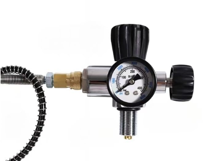 Acecare PCP Tank Valve 5000psi Paintball Fill Station Air Tank EN837-1 Valve Charging System M18*1.5