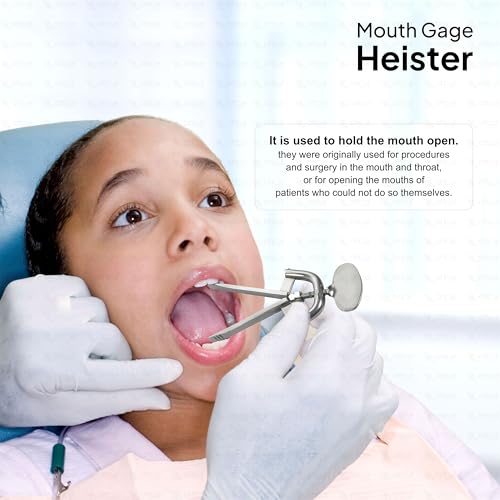 Image of OTICA Heister Mouth Gag Utility Forceps, Dental And Oral Surgeries For Holding The Mouth Open
