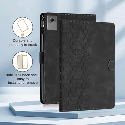 Étui Lenovo Idea Tab Plus 12,1" Noir - Protection intégrale à rabat - 2