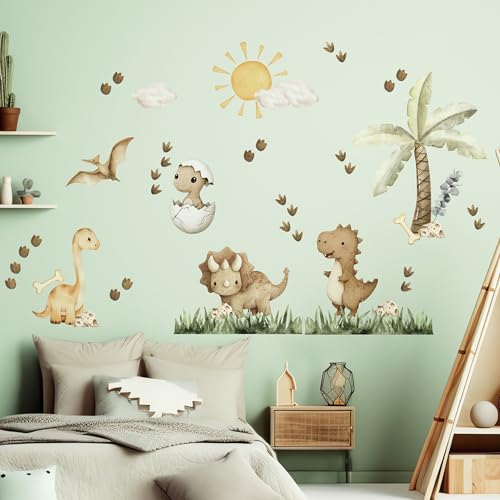 Vinilos decorativos dinosaurios grandes para pared miniatura 6