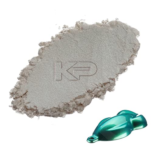 KP Pigments Abalone Interference Pearlescent 100% Pure Fine Mica Powder - Naturally Pigmented Multipurpose DIY Arts and Crafts, Dye, Soap Making, Cosmetics, Epoxy Resin, Paint, and More! 1 Kg