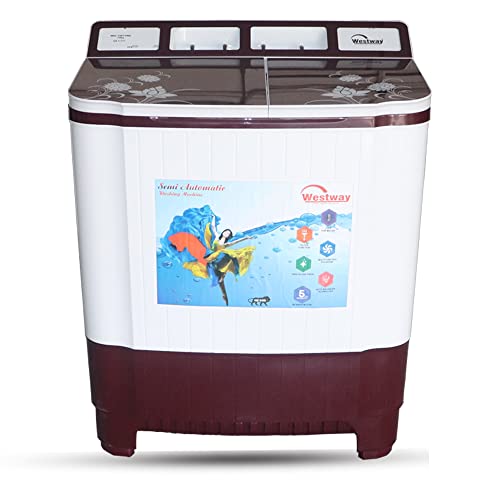 Image of Westway 10Kg Semi-Automatic Top Load Washing Machine (1001TWD)