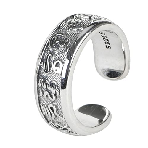 Bague argent homme 925 réglable pour fiançailles et mariage chic