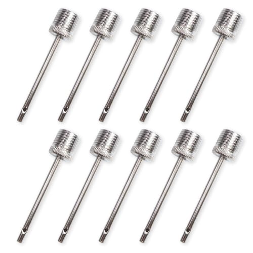 空気入れ針 針 空気入れの針【10本入り】ボール サッカー バスケ ボール用 自転車 ポンプ 部活 スポーツ きらきらぷんぷん丸 KUKI-001