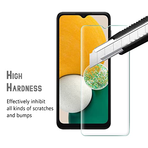 AOKUMA Tempered Glass for Samsung Galaxy A13 5G/4G Screen Protector, [2 Pack] Premium Quality Guard Film, Case Friendly, Shatterproof, Shockproof, Scratchproof, Oilproof