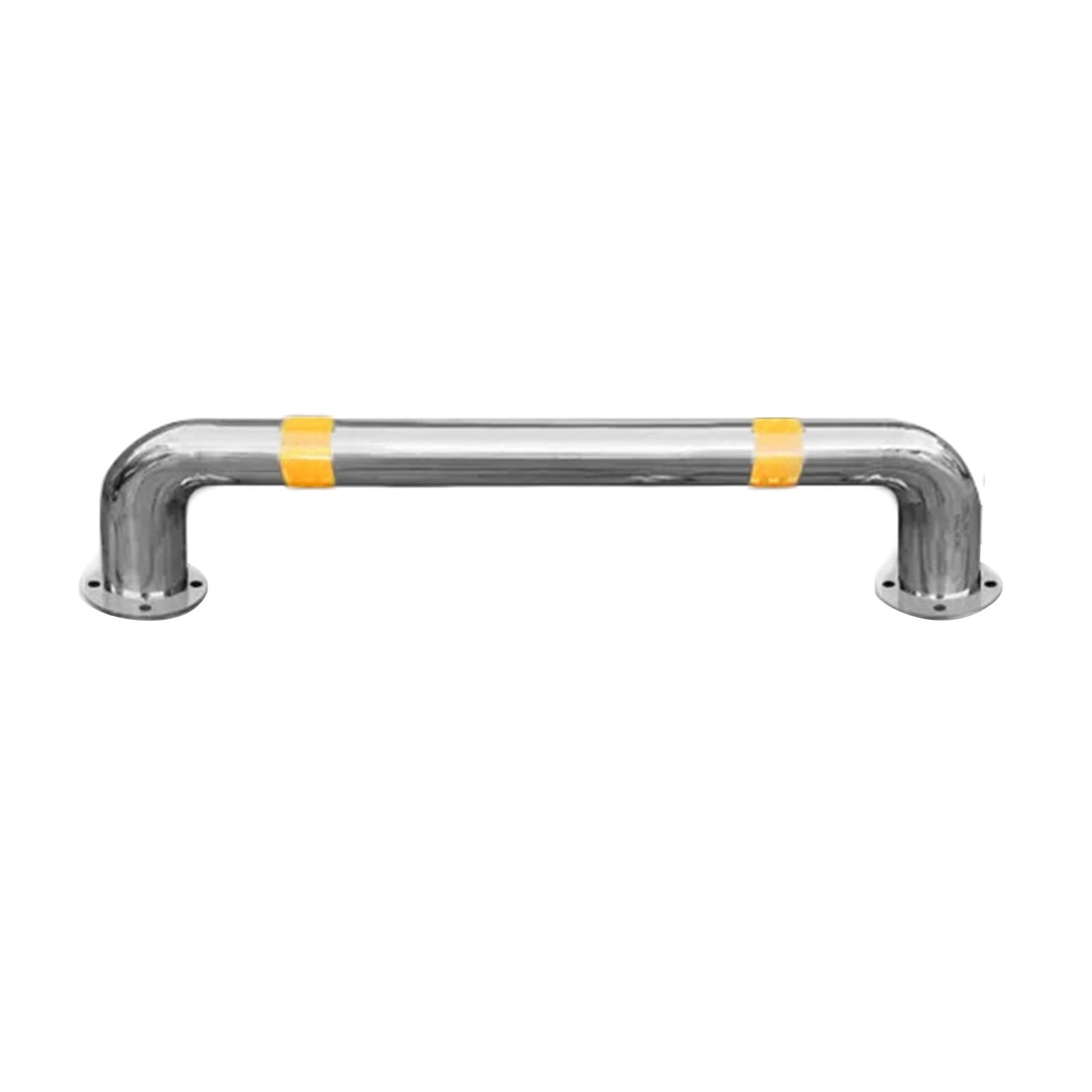 CWCQGH U Shape Security Bollards, U-Shaped Guardrail -Collision Bar,Stainless Steel Parking Stopper,Parking Space -Collision Railing Car Blocker (One Color 59 x 11.8in)